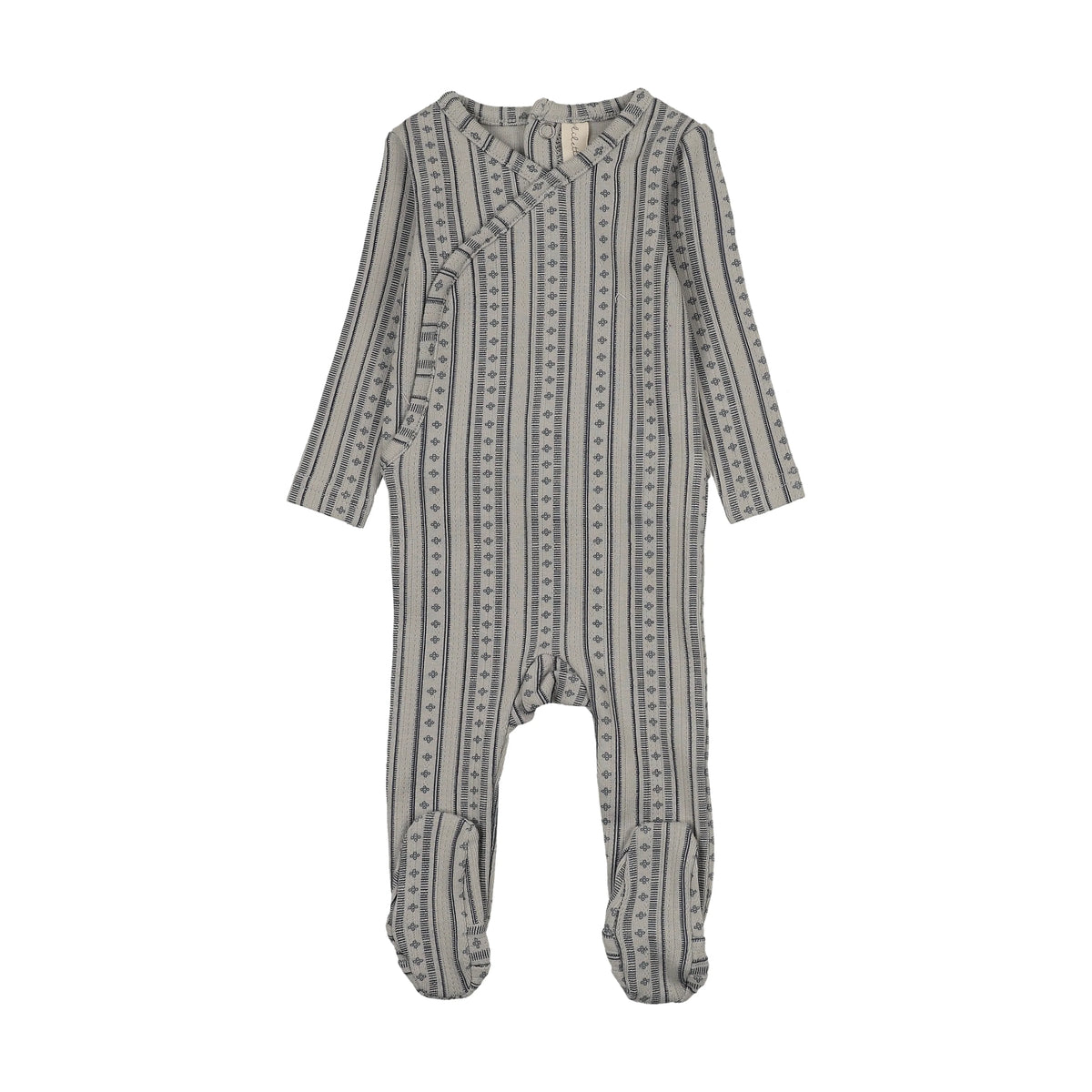 Linear Print Footie
