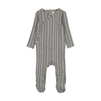 Linear Print Footie