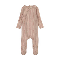 Linear Print Footie