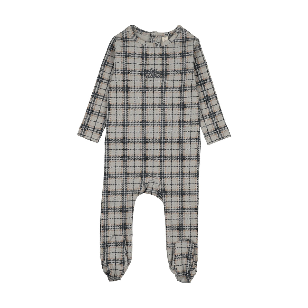 Tartan Print Footie