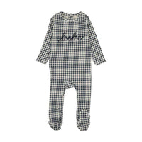 Gingham Bebe Footie