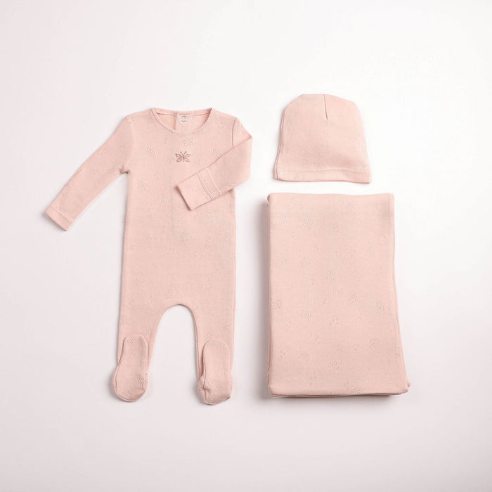 Wings Pointelle Layette Set