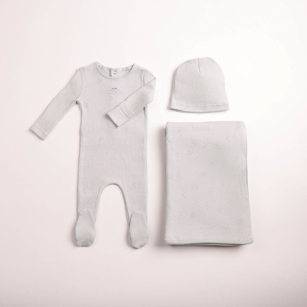 Wings Pointelle Layette Set
