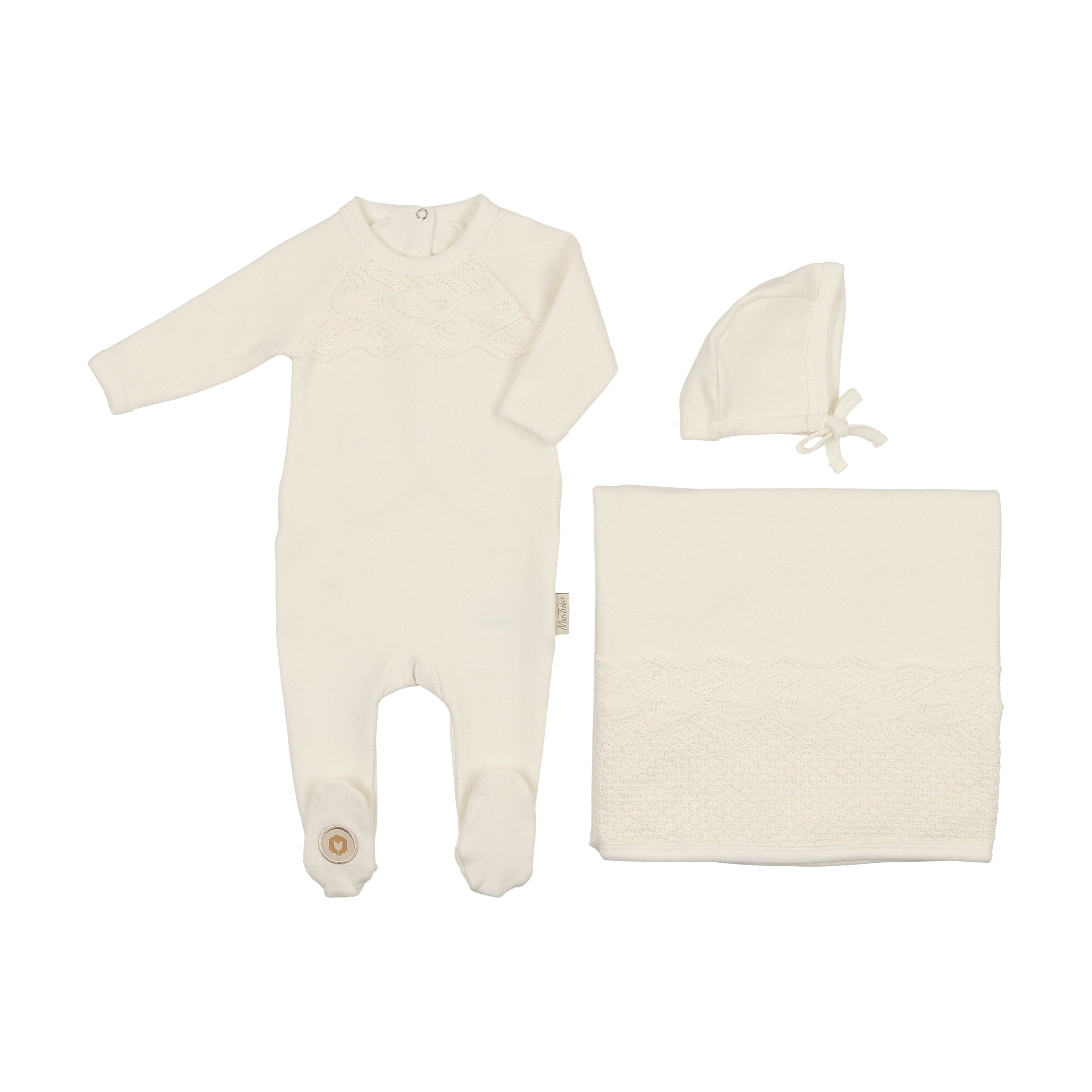 Look Of Lace Layette Set