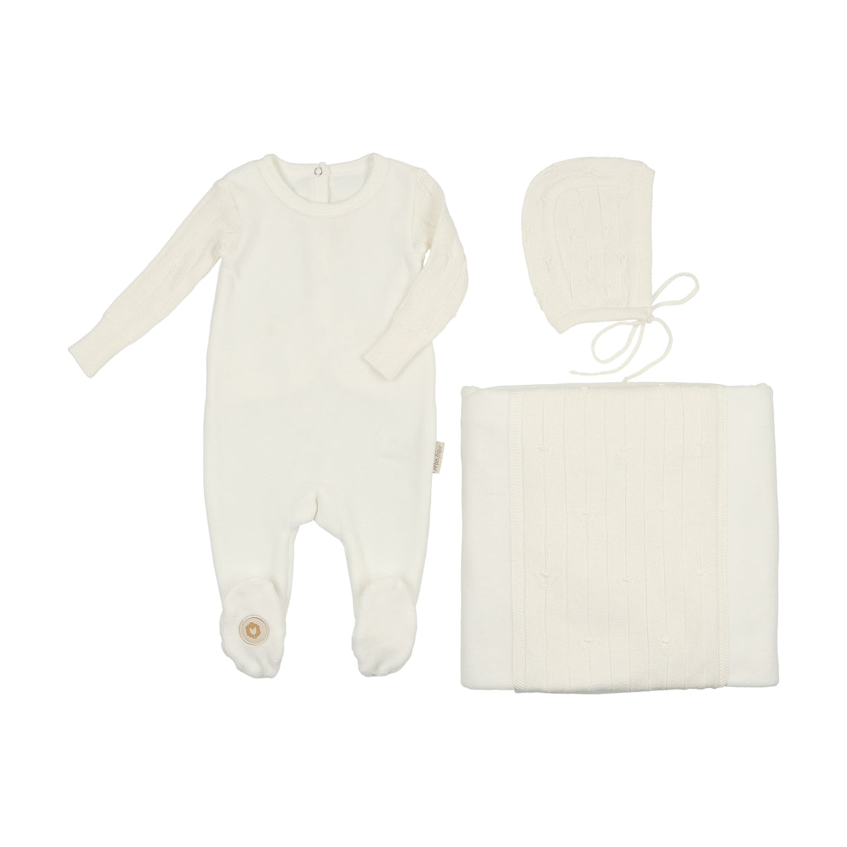 Luxe Textured Layette Set