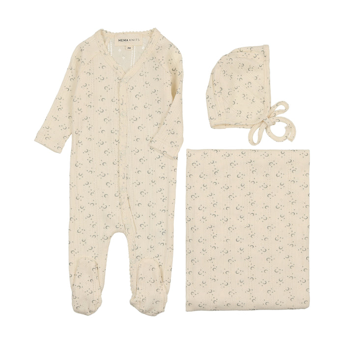 Moon & Star Layette Set