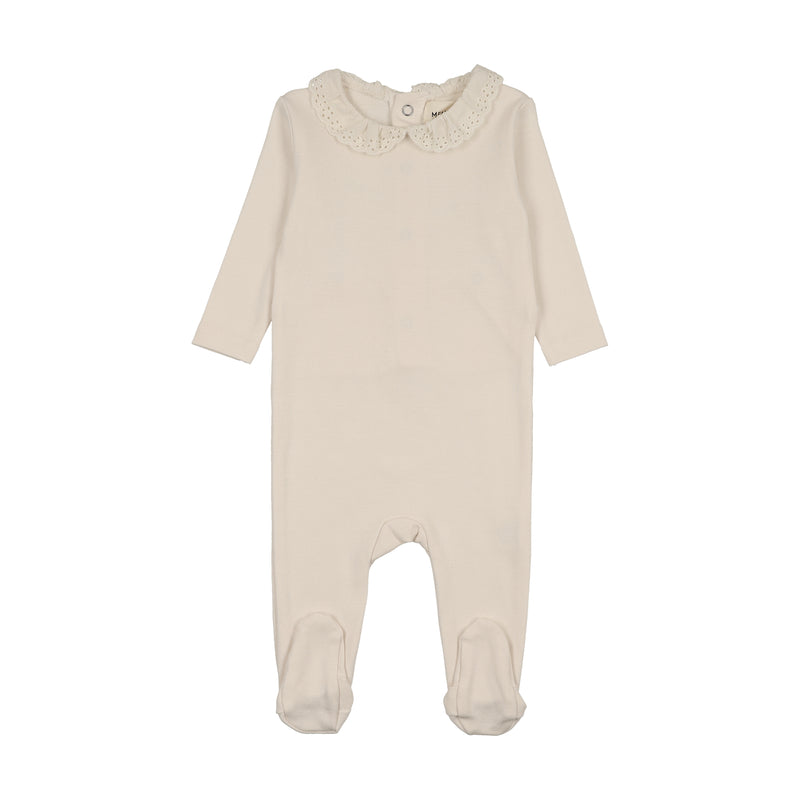 Lace Collar Footie