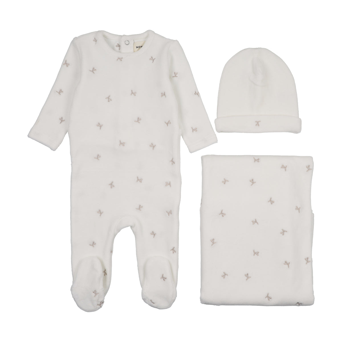 Velour Scattered Layette Set