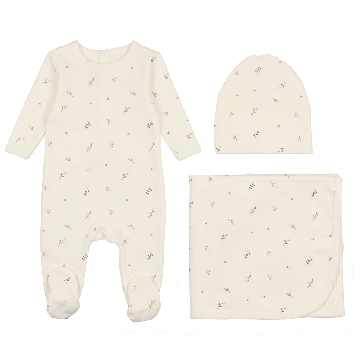 Natures Print Layette Set