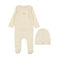 Pointelle Bebe Footie Set