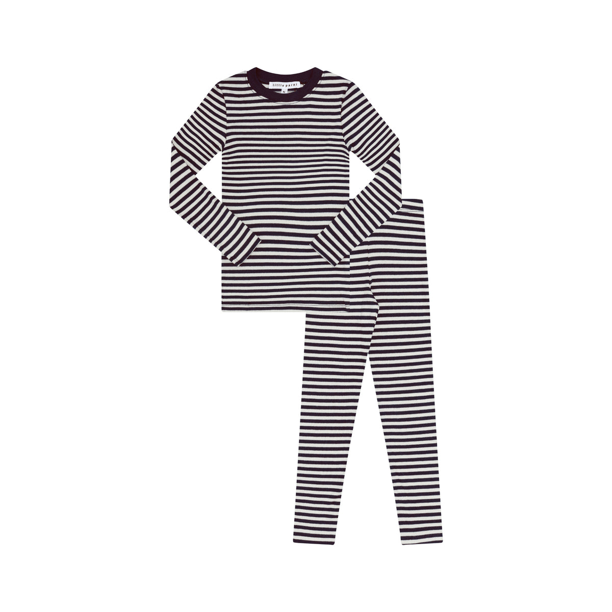 Little Parni Striped Pajamas