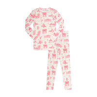 Little Parni Toile Pajamas