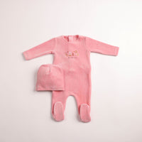Paraphenalia Velour Footie & Beanie