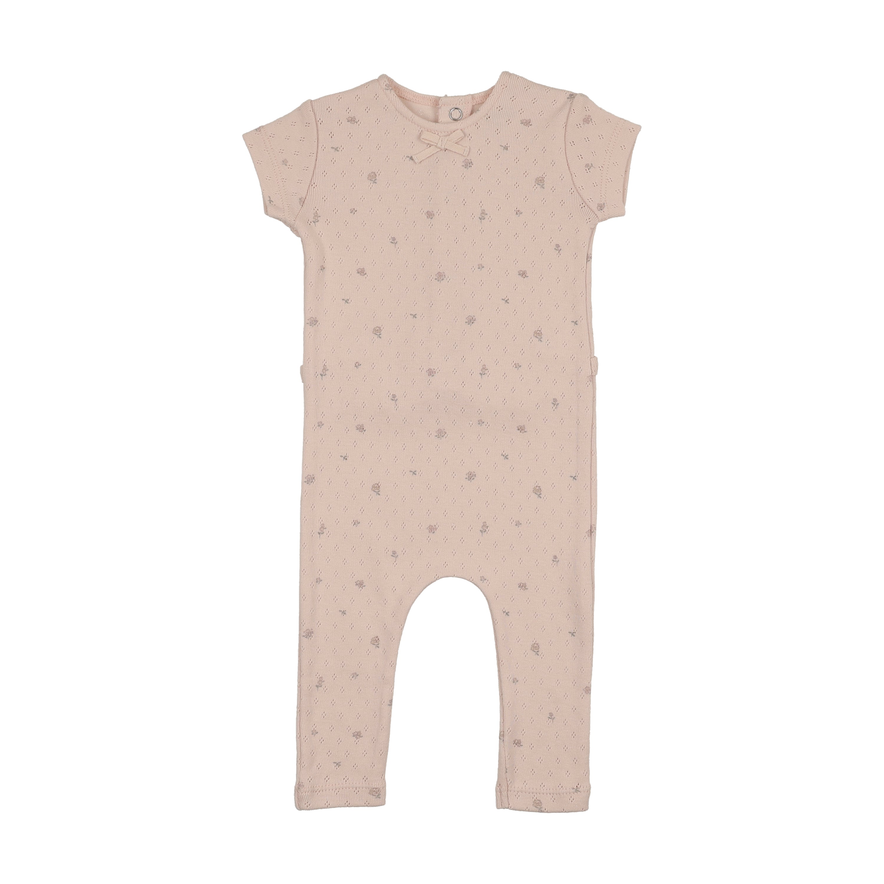 Pointelle Flowers Romper