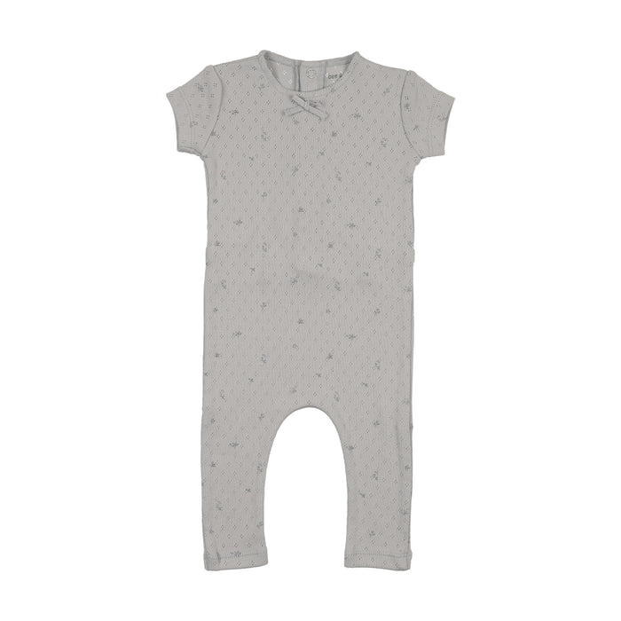 Pointelle Flowers Romper