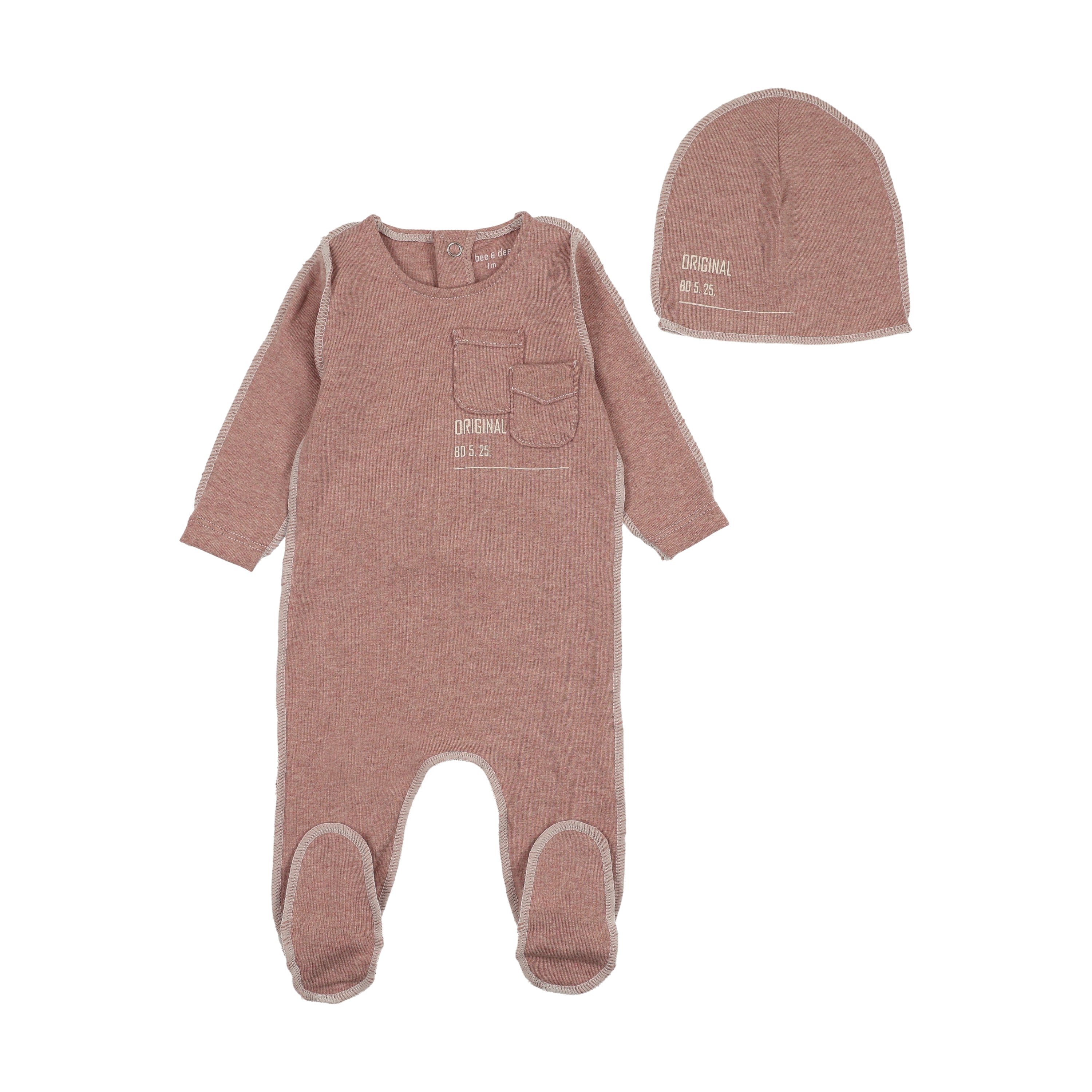 Sewing Pattern Footie & Beanie