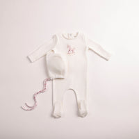 Rocking Horse Footie & Bonnet