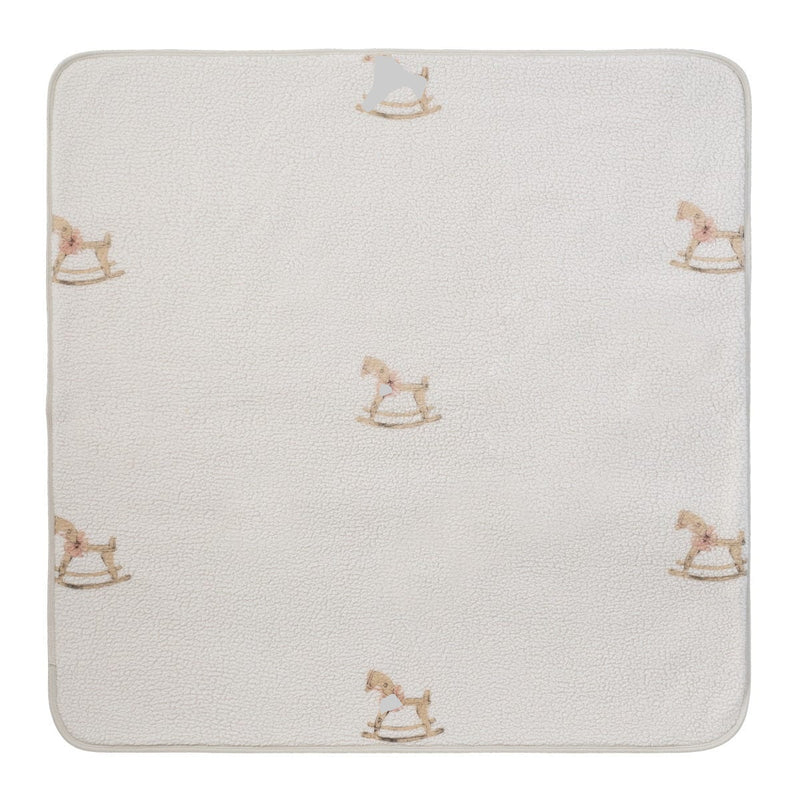 Sherpa Rocking Horse Blanket