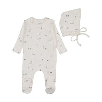 Sweet Berry Footie & Bonnet