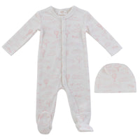 Cloud Nine Terry Footie & Hat