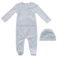 Flying Ribbons Footie  & Hat