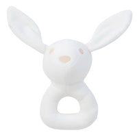 Petit Toile Bunny Rattle Toy