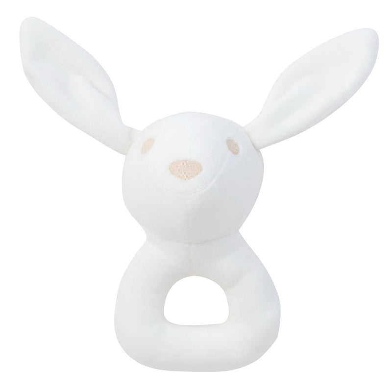 Petit Toile Bunny Rattle Toy