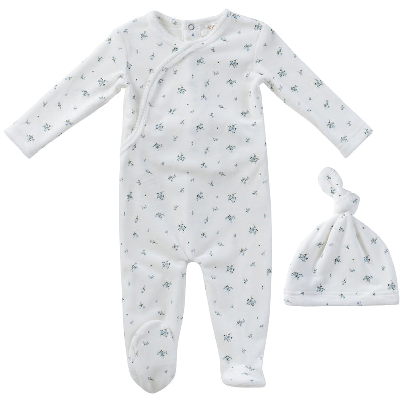 Lil Blooms Footie & Hat