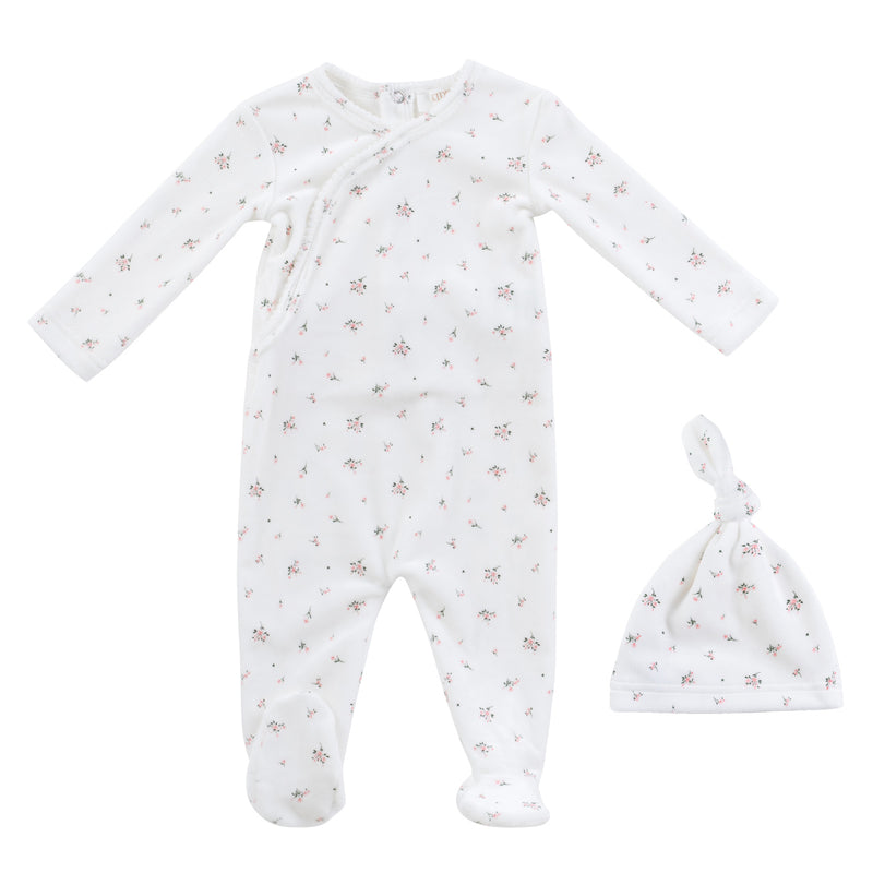 Lil Blooms Footie & Hat