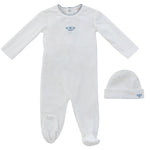 White/Blue
