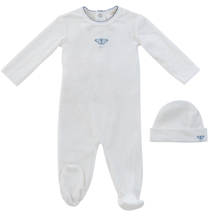 Flutter Romper & Hat Set