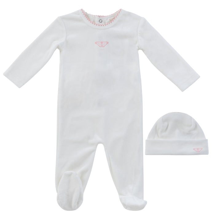 Flutter Romper & Hat Set