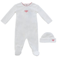Flutter Romper & Hat Set