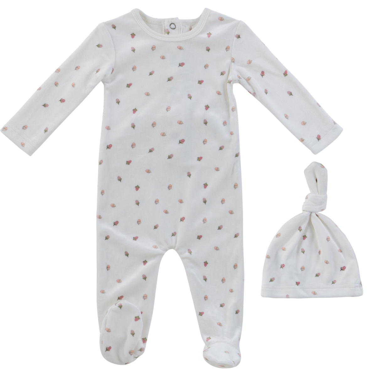 Nutmeg Oak Footie & Hat