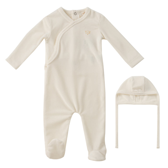 Tiny Miracle Footie & Bonnet