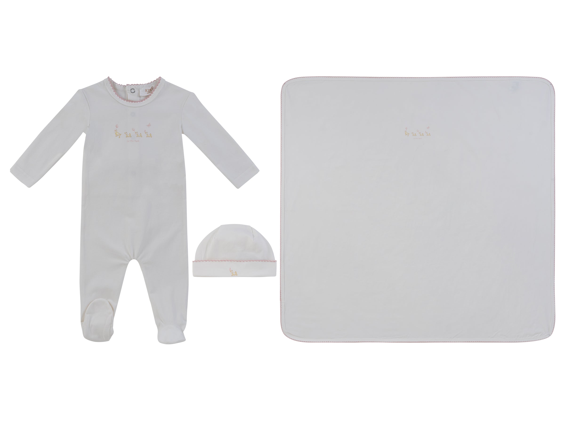 Mini Royals Cotton Layette Set