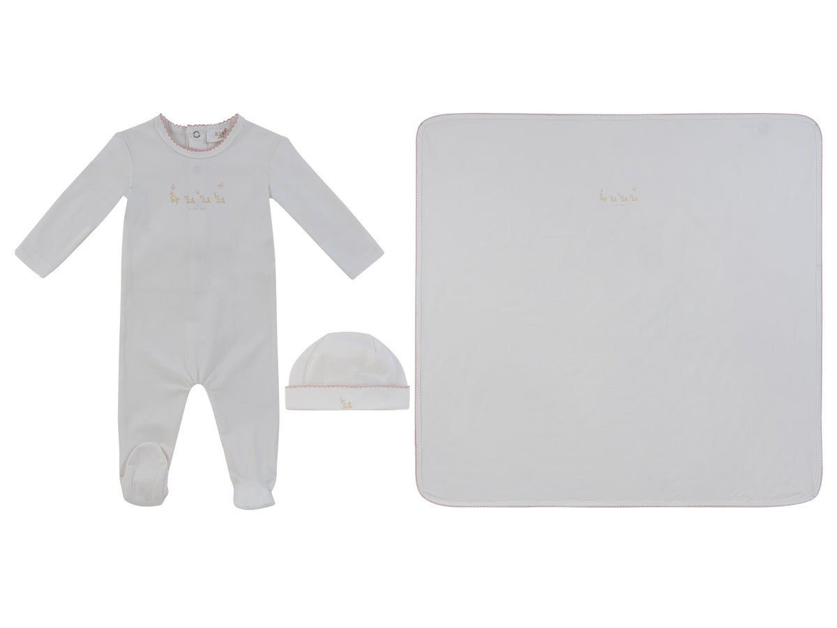 Mini Royals Cotton Layette Set
