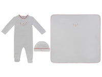 Mini Royals Cotton Layette Set