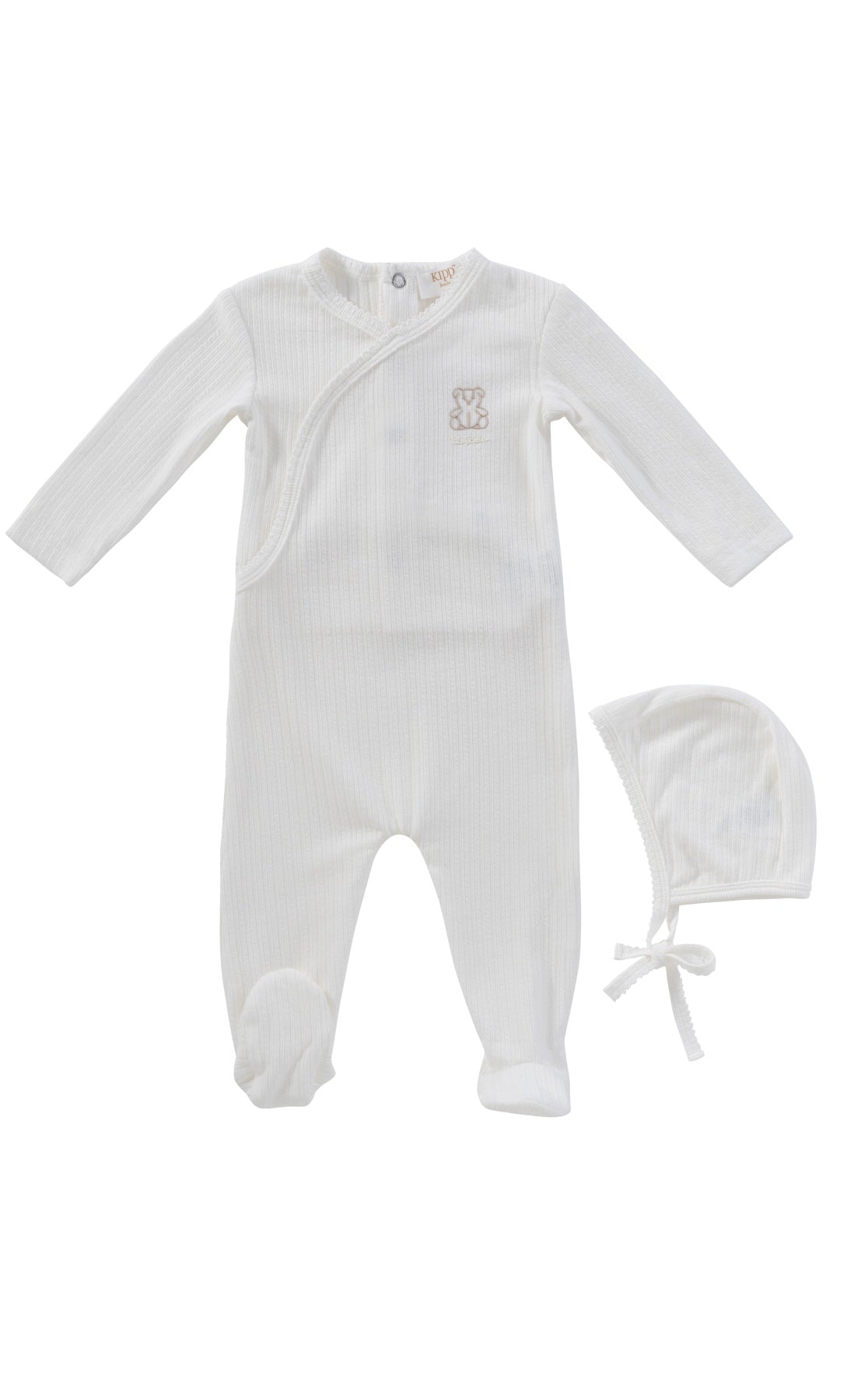 Teddy Wrap Footie & Hat