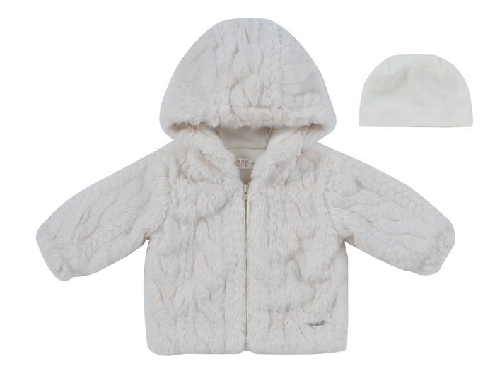 Atelier Cable Fur Jacket & Hat