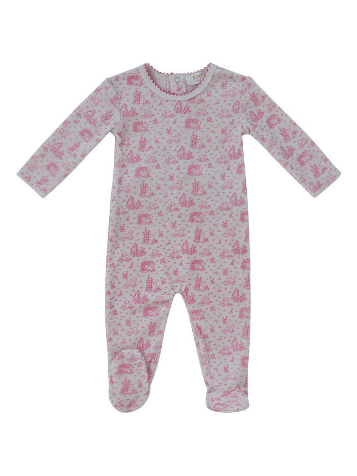 Woodland Toile Footie