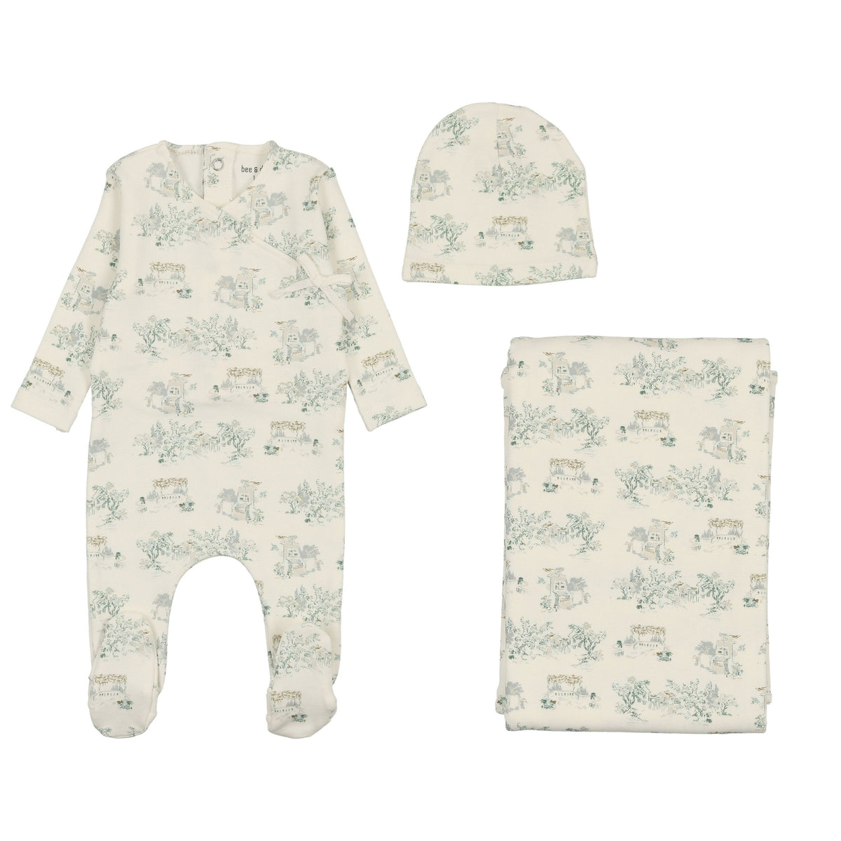 Toile Layette Set