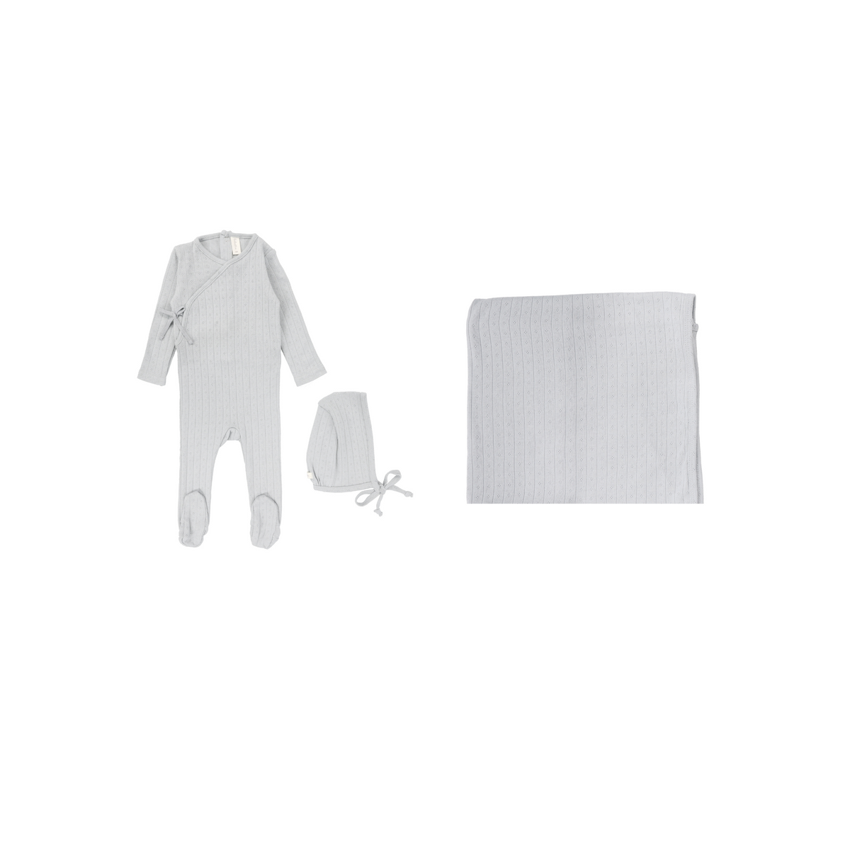 Fine Pointelle Layette Set