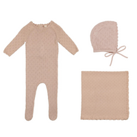 Vintage Knit Layette Set