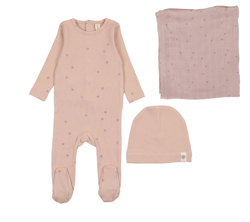 All Over Balloon Layette Set