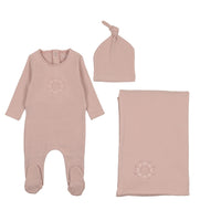 Embossed Layette Set