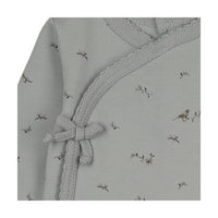 Vintage Bird Wrap Footie & Bonnet