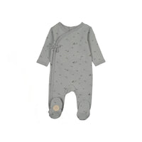 Vintage Bird Wrap Footie