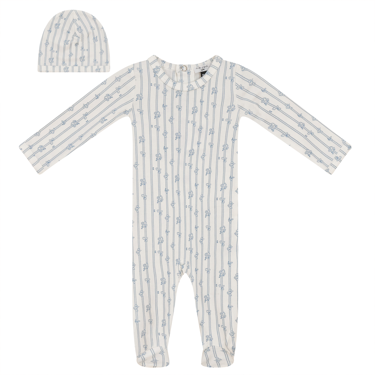 Soft Cotton Modal Baby Footie Set