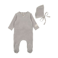 Whimsical Bloom Patch Footie & Hat